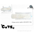 330mm double wing good price lady anion sanitary napkin